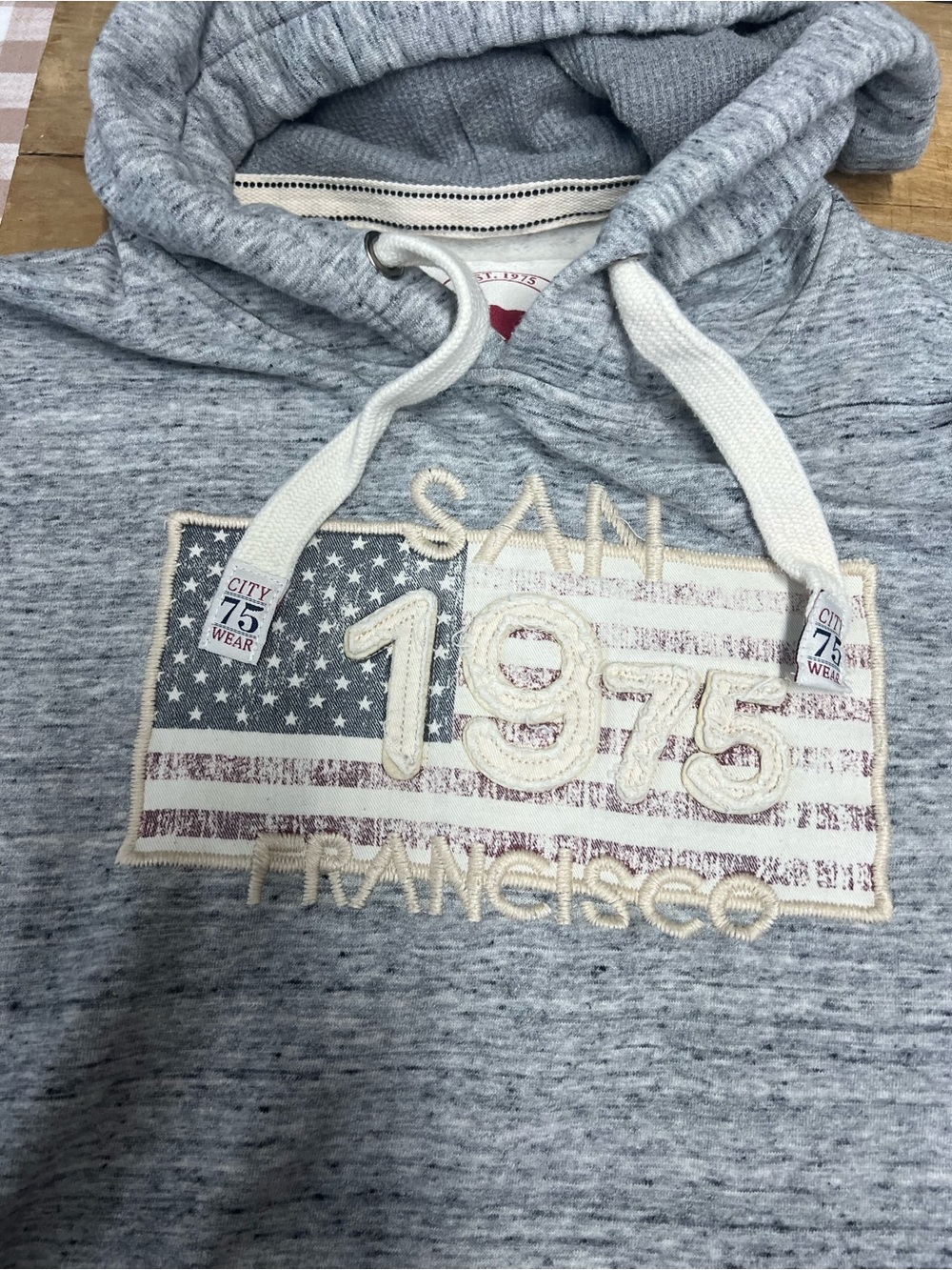 Hooded sweatshirt California citywear large San Francisco - Picture 9 of 10